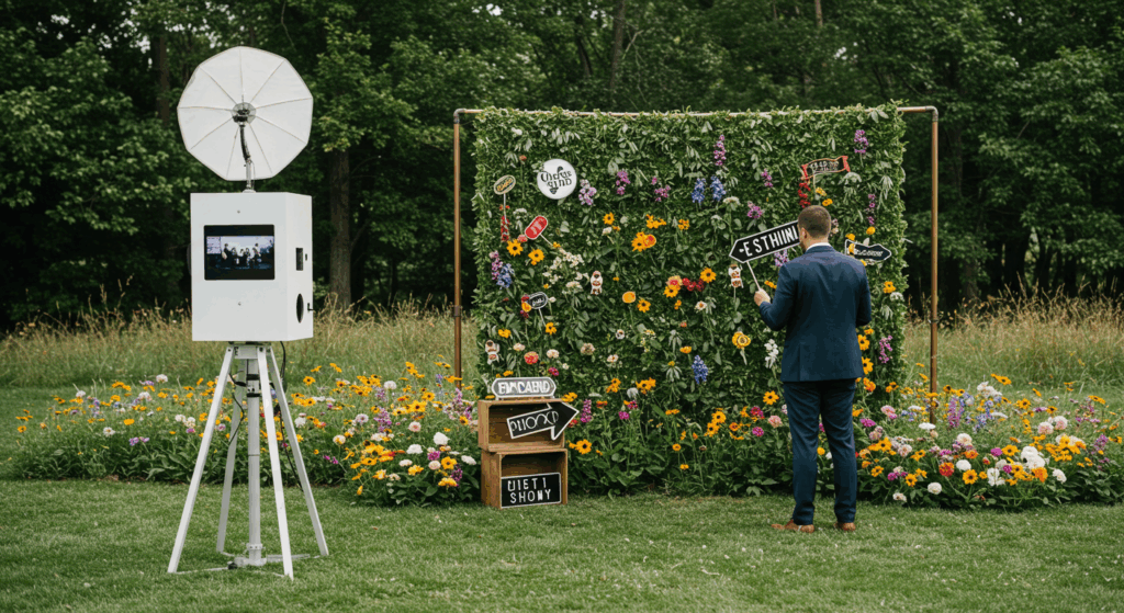 Photo Booth for Dallas Wedding