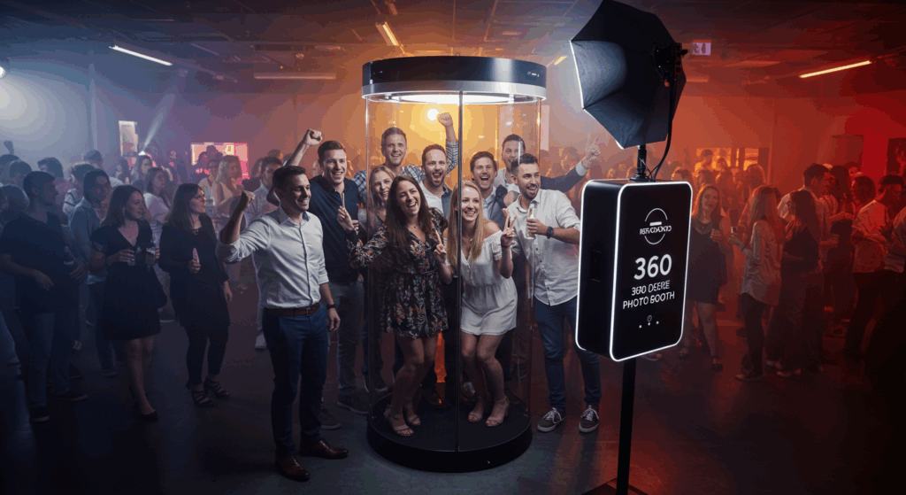 The Rising Trend of 360 Photo Booths in Arlington
